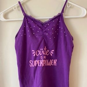 Girls tank